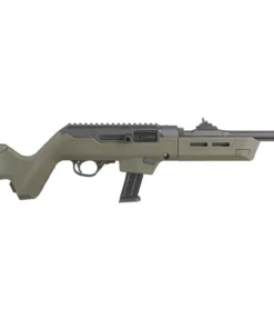 Ruger PC Carbine 9mm 9mm Semi-Automatic Rifle with OD Green Magpul PC Backpacker Stock